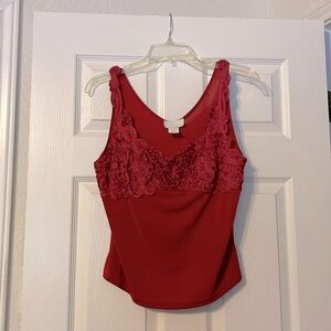 Red size XL dressy tank top